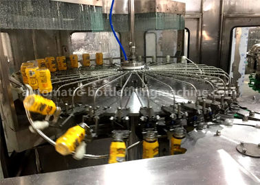 High Efficiency Juice Bottle Filling Machine Rinsing Filling Capping And Packing Machine 9.18kw