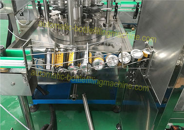 Automatic Beverage Can Filling Machine Security Operation For Carbonated Soft Drink